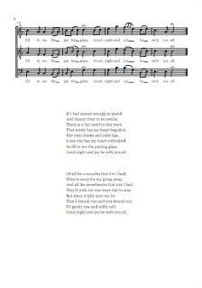 PictureThe Parting Glass Sheet Music Irish Three Part Harmony Voice Squad Choir Choral Folk Song Preview